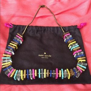 MAKE AN OFFER Kate Spade bib "flats" necklace